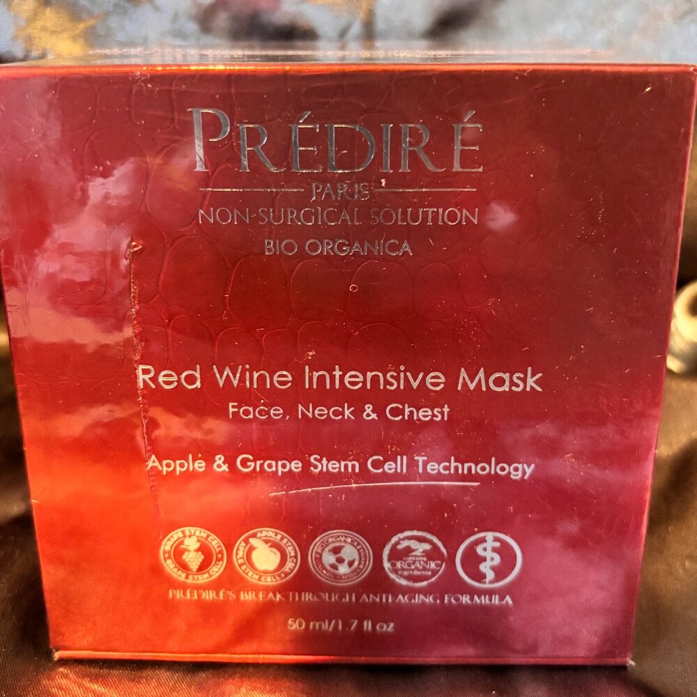 PREDIRE PARIS Red Wine Intensive Cream Face, Neck Chest, 50ml New 5 AVAIL